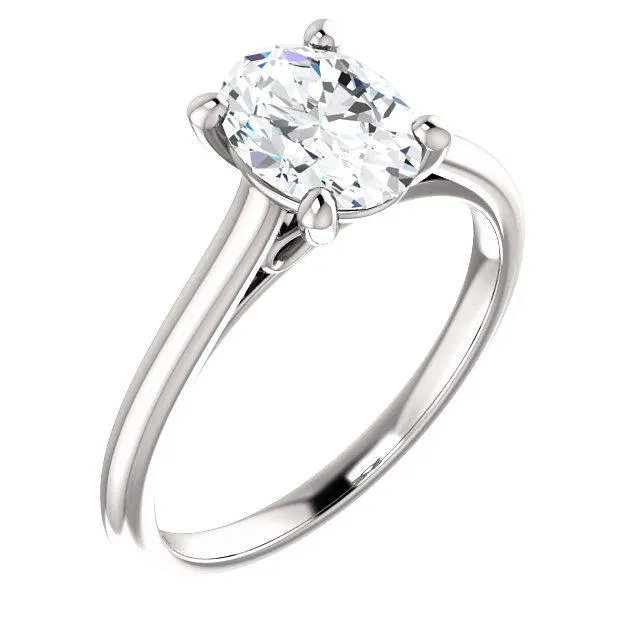 Rings GB Solitaire Engagement Ring 250 Carats Filigree White Gold 14K Natural Earth Mined Diamond Rings GB Solitaire Engagement Ring 250 Carats Filigree White Gold 14K Natural Earth Mined Diamond