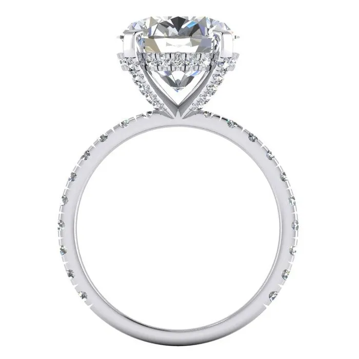 Rings HarryChadEntcom Big Oval 12 Carats Lab Grown Diamond Ring And Band Set Rings HarryChadEntcom Big Oval 12 Carats Lab Grown Diamond Ring And Band Set