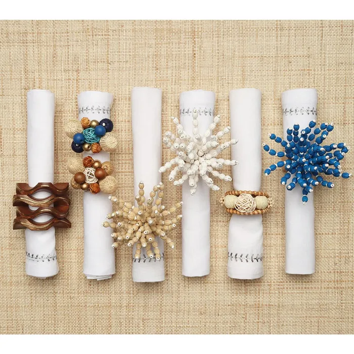 Rings Kim Seybert Napkin Ring Playa Natural Set Of 4 Kim Seybert Rings Kim Seybert Napkin Ring Playa Natural Set Of 4 Kim Seybert