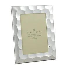 Rings Leeber Leeber Prism Picture Frame 5 x 7 Silver Plated