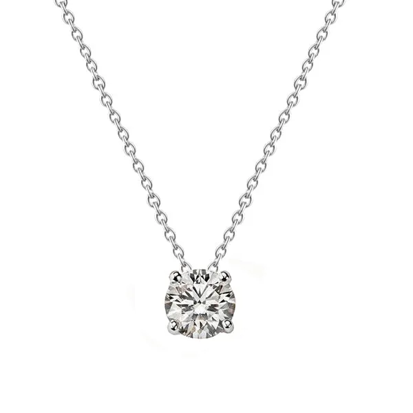 Round Cut Natural Earth Mined Diamond Necklace Pendant 2 Ct White Gold 14K GB Necklaces Round Cut Natural Earth Mined Diamond Necklace Pendant 2 Ct White Gold 14K GB Necklaces