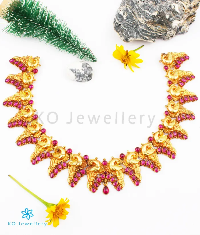 Silversmith Necklaces The Tanuruha Antique Silver Parrot Necklace