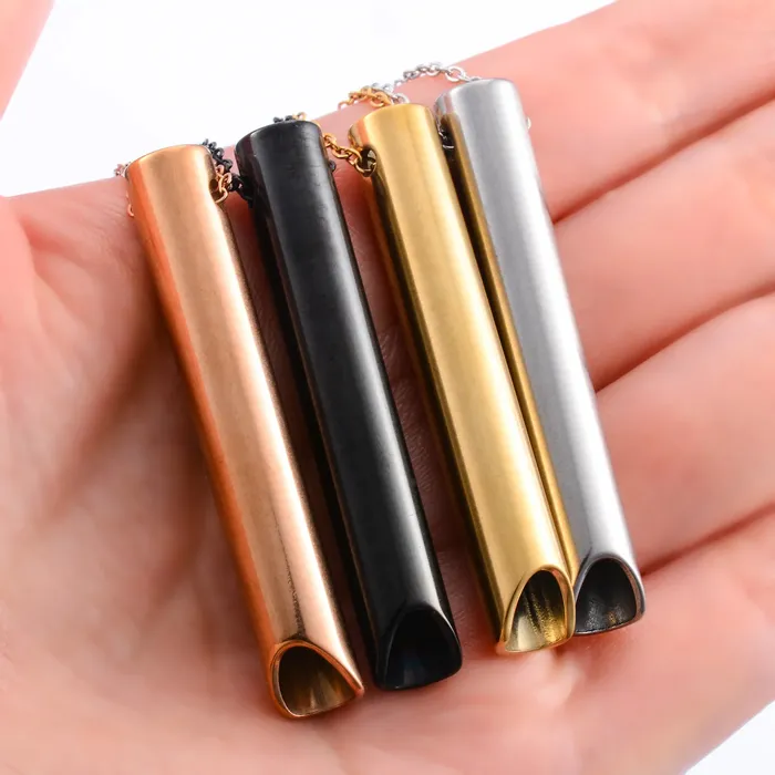 Stainless Steel Anxiety Breathing Necklace Life Changing Energy Necklaces