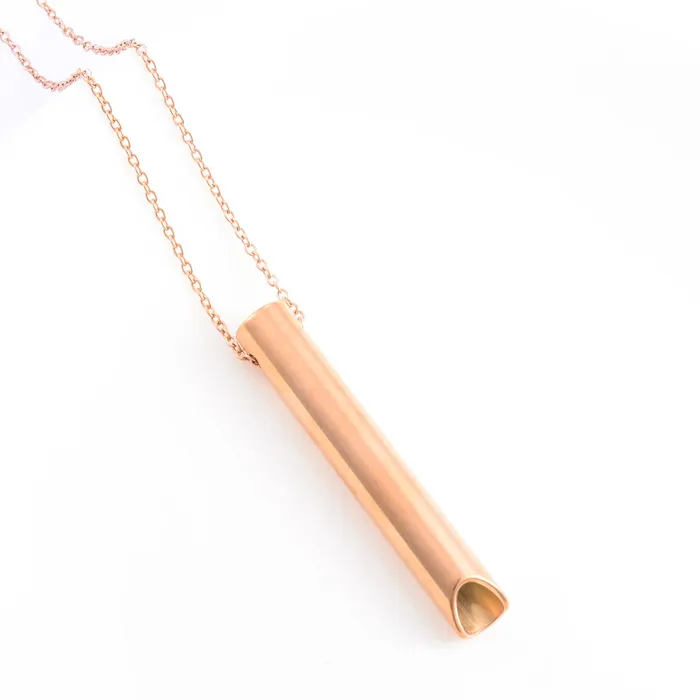 Stainless Steel Anxiety Breathing Necklace Life Changing Energy Necklaces