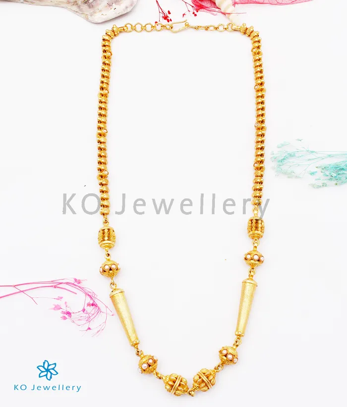 The Parag Silver Chain Pearl Silversmith Necklaces