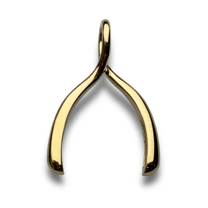 Wishbone Necklace Pendant CONQUERing Necklaces