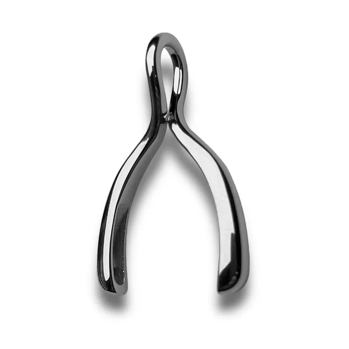 Wishbone Necklace Pendant CONQUERing Necklaces