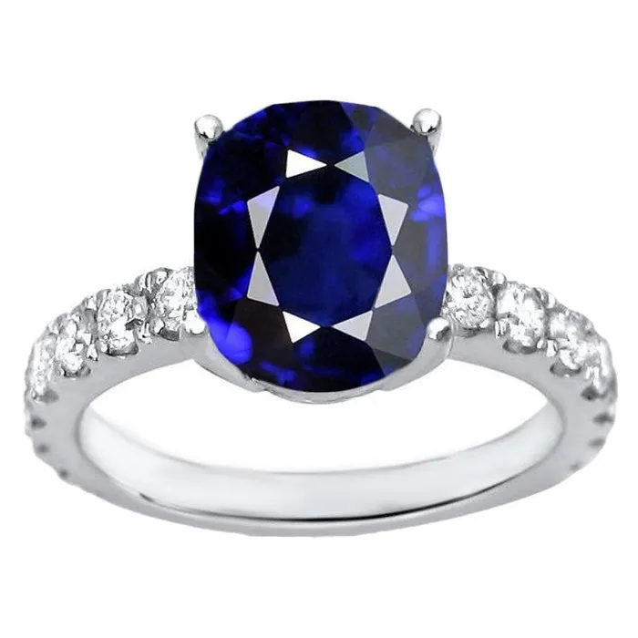 Women Solitaire Oval Cut Sapphire Ring Accented Natural Earth Mined Diamonds 550 Carats HarryChadEntcom Rings Women Solitaire Oval Cut Sapphire Ring Accented Natural Earth Mined Diamonds 550 Carats HarryChadEntcom Rings