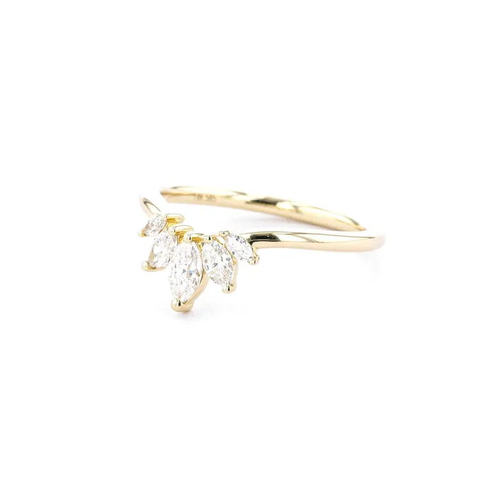 16mm Marquise Tiara Ring Princess Bride Diamonds Rings 16mm Marquise Tiara Ring Princess Bride Diamonds Rings