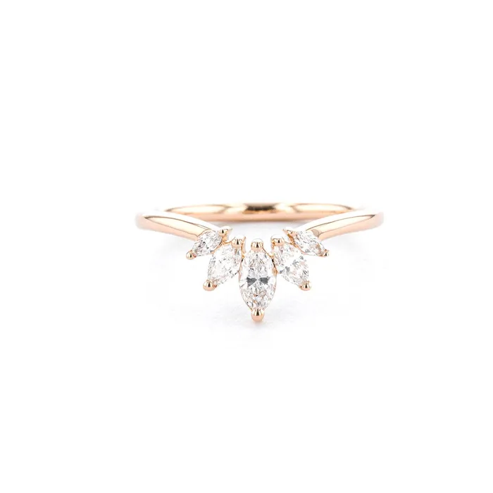 16mm Marquise Tiara Ring Princess Bride Diamonds Rings 16mm Marquise Tiara Ring Princess Bride Diamonds Rings