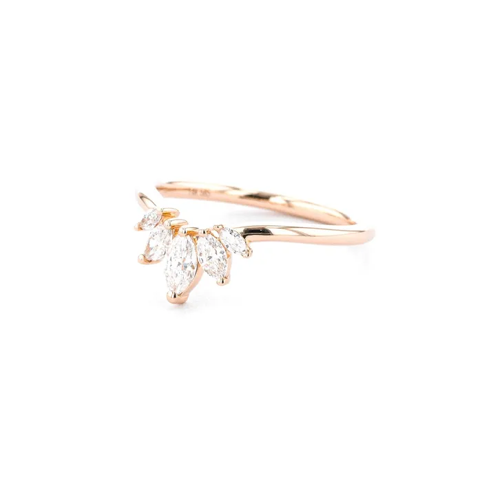 16mm Marquise Tiara Ring Princess Bride Diamonds Rings 16mm Marquise Tiara Ring Princess Bride Diamonds Rings