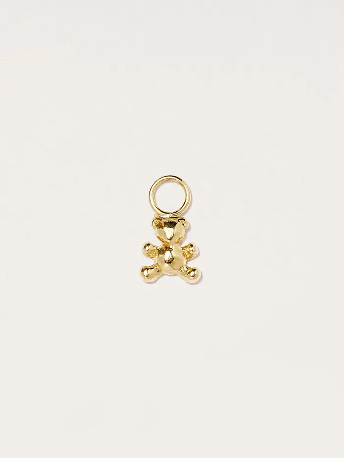 14K Hoop Charms MinimalBijoux Earrings