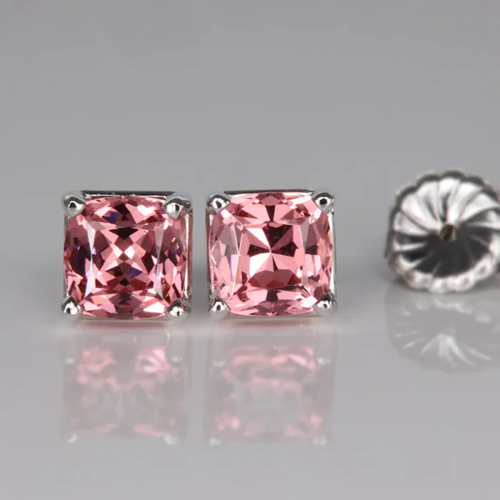 14K White Gold Mahenge malaya Garnet Stud Earrings 355cts vendorunknown Earrings 14K White Gold Mahenge malaya Garnet Stud Earrings 355cts vendorunknown Earrings