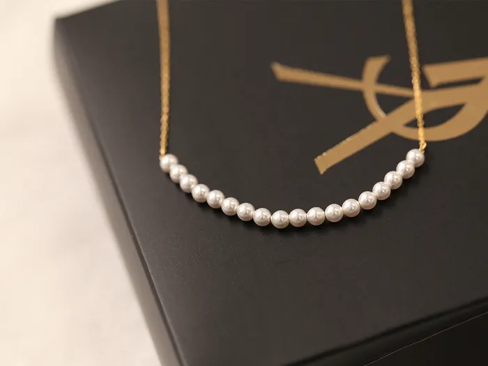 925 Silver Pearl necklace MinimalBijoux Necklaces