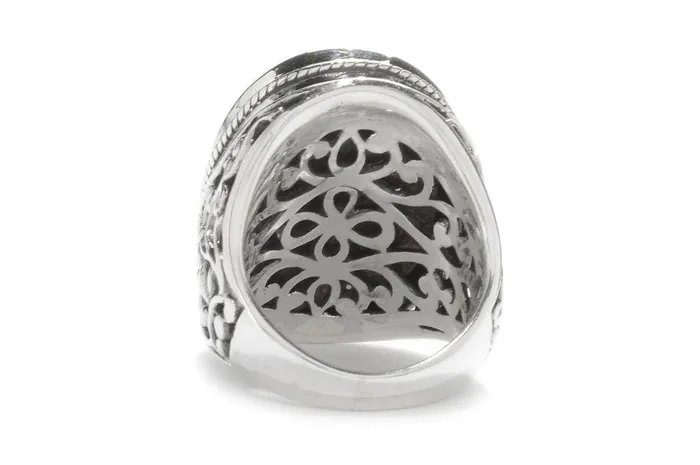 Ascension Ring Coral Samuel B Rings