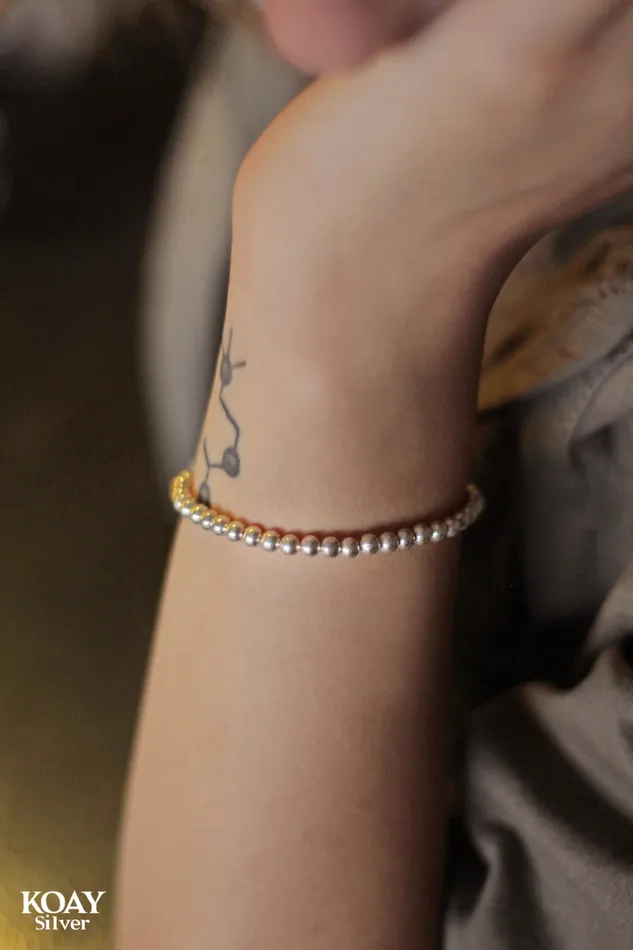 Bracelets KOAY Silver Balls bracelet