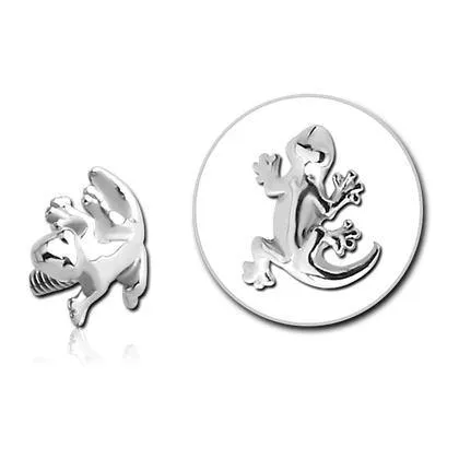 Bracelets Tulsa Body Jewelry 14g Gecko Stainless End