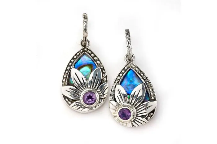Earrings Samuel B Makana Earrings Paua