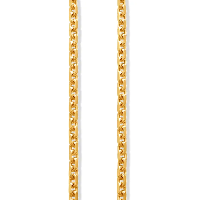 Gold Odin Link Chain 3mm IF Co PreStyled Sets Gold Odin Link Chain 3mm IF Co PreStyled Sets