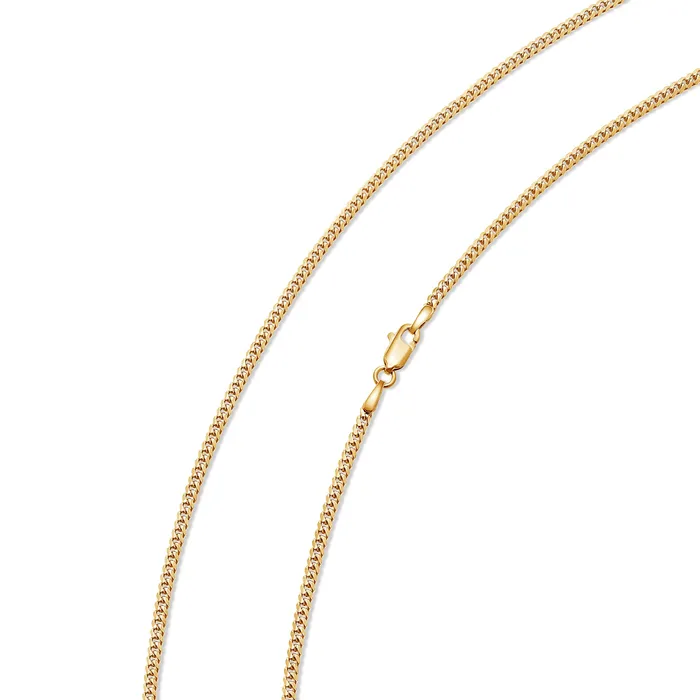 IF Co PreStyled Sets Gold Cuban Link Chain 2mm