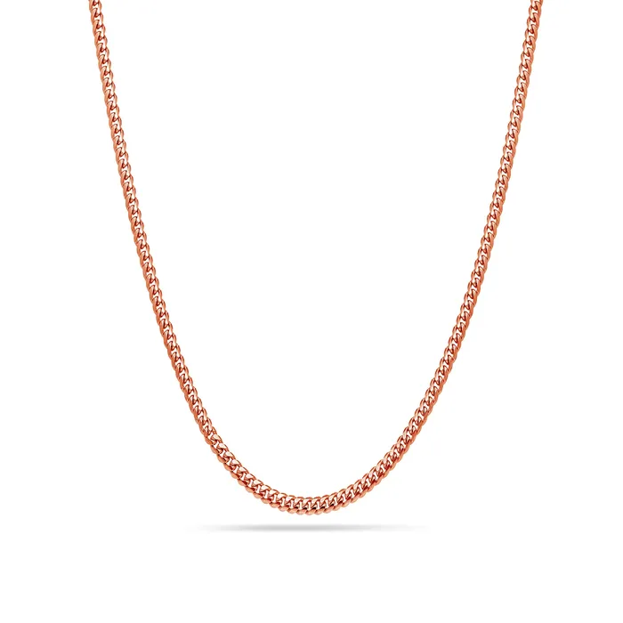 IF Co PreStyled Sets Gold Cuban Link Chain 2mm