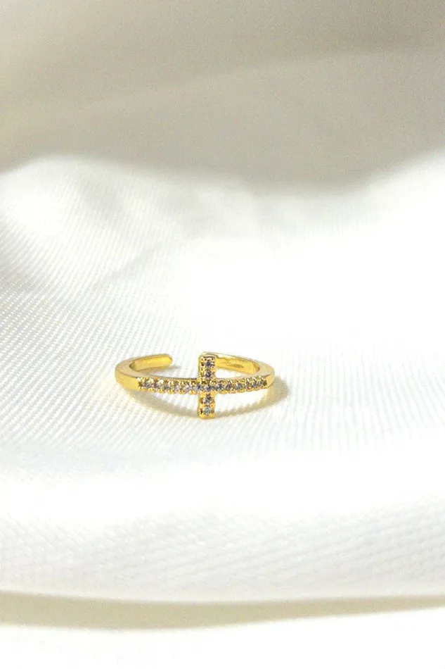 Mabel Love Boutique Holy Cross Ring Rings