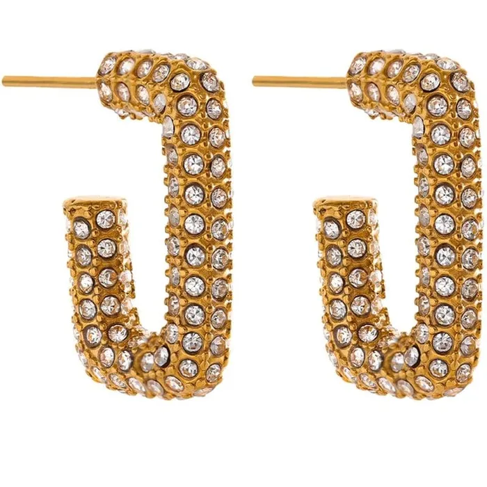 Mabel Love Co Earrings Pave Earrings