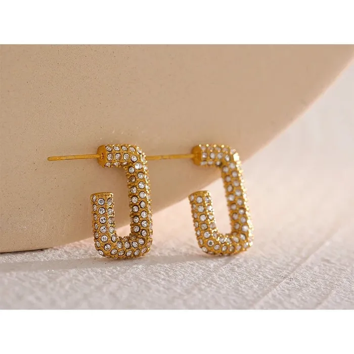 Mabel Love Co Earrings Pave Earrings