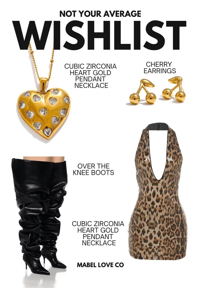 Mabel Love Co Necklaces Gold Heart Necklace