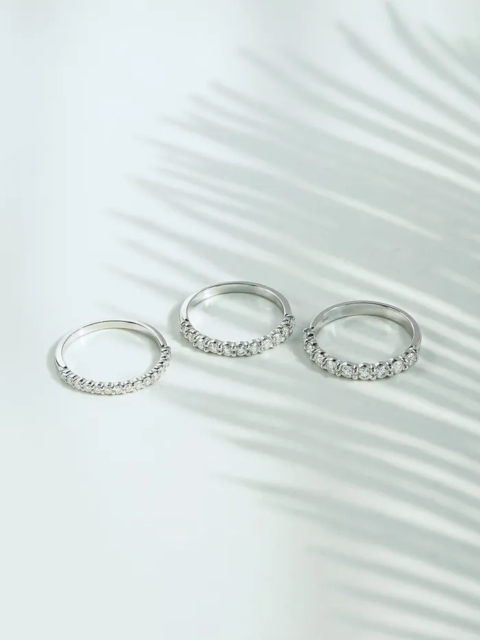 MinimalBijoux 14K Moissanite Guard Ring Rings