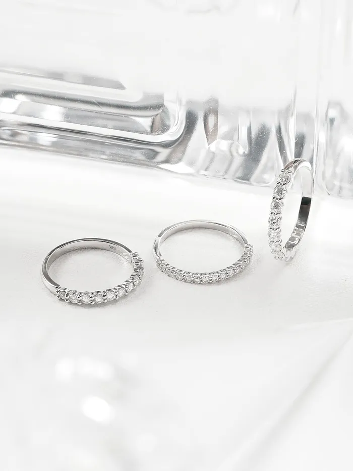 MinimalBijoux 14K Moissanite Guard Ring Rings