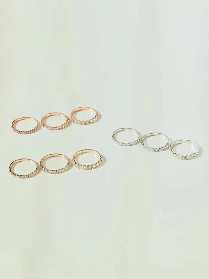 MinimalBijoux 14K Moissanite Guard Ring Rings
