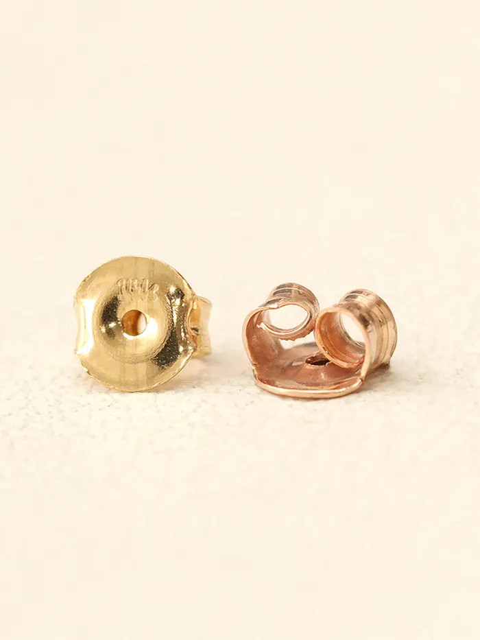 MinimalBijoux Earrings 14K Gold Chain Earring Back