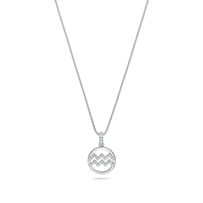 Necklaces IF Co Nano Zodiac Necklace Aquarius