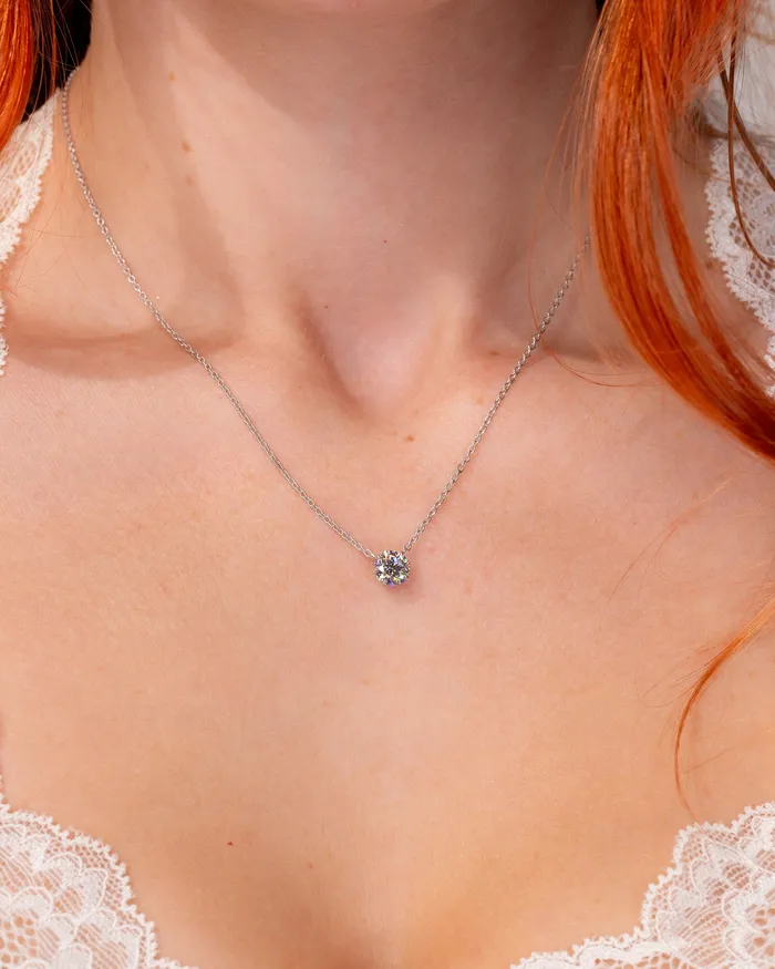 Necklaces Princess Bride Diamonds 120ct DVVS2 Round Lab Diamond 14k White Gold Pendant Necklaces Princess Bride Diamonds 120ct DVVS2 Round Lab Diamond 14k White Gold Pendant