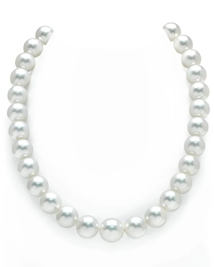 Necklaces SPT White South Sea Pearl Necklace 120140mm AAA Quality