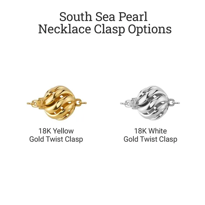 Necklaces SPT White South Sea Pearl Necklace 120140mm AAA Quality