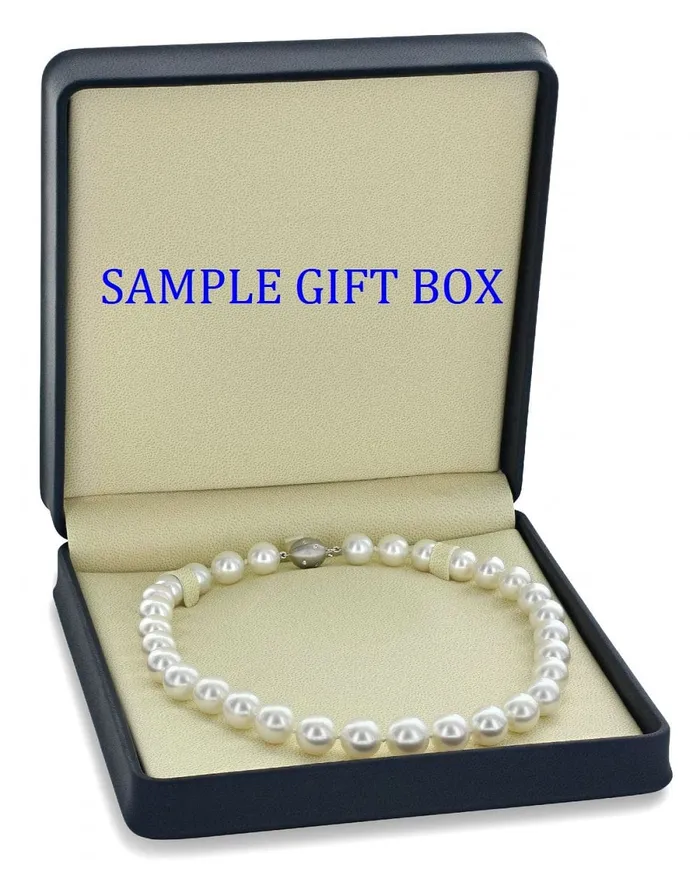 Necklaces SPT White South Sea Pearl Necklace 120140mm AAA Quality