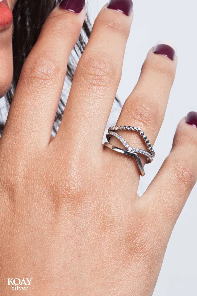 PCH Set Ring KOAY Silver Store Rings