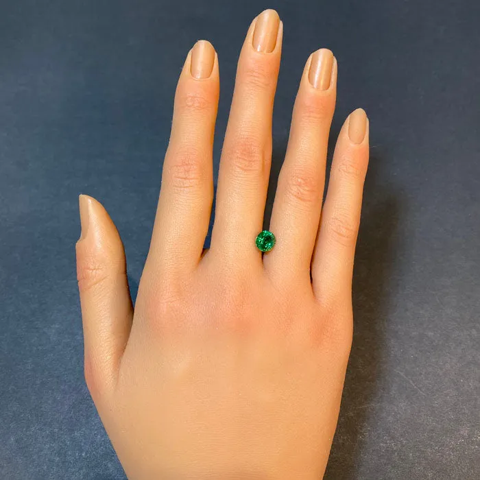 Rings Oval Cut Tsavorite Garnet 184 Carats Moriartys Gem Art