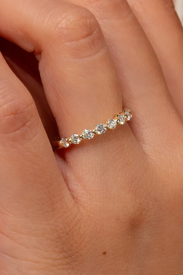 Rings Princess Bride Diamonds 26mm Floating Single Prong Round Natural Diamond Ring Rings Princess Bride Diamonds 26mm Floating Single Prong Round Natural Diamond Ring