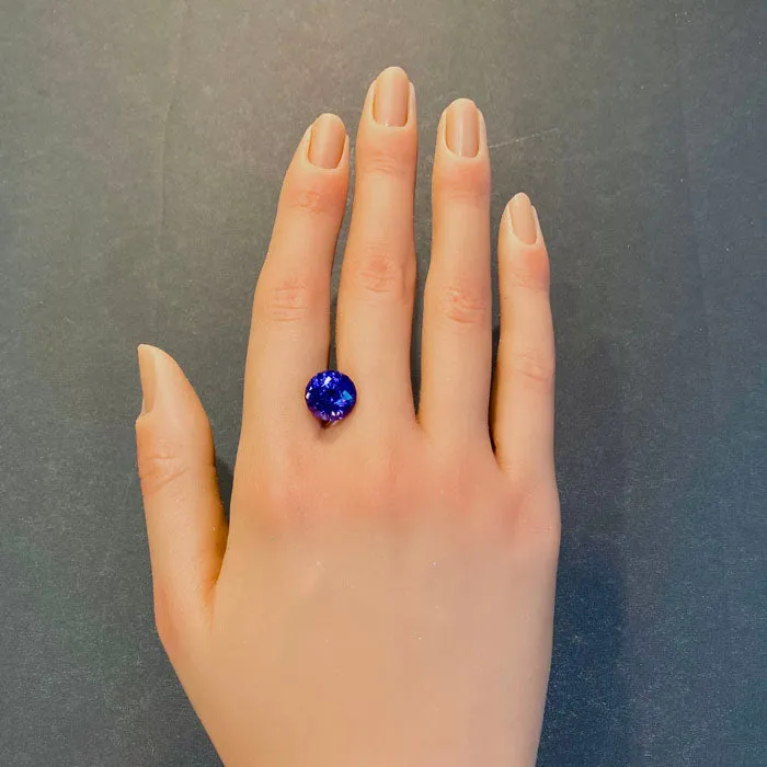 Rings Round Brilliant Cut Tanzanite 681 Carats vendorunknown