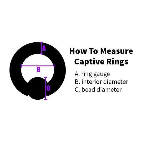 Rings Tulsa Body Jewelry 16g Black Titanium Captive Bead Ring Rings Tulsa Body Jewelry 16g Black Titanium Captive Bead Ring