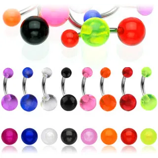 Rings Tulsa Body Jewelry Acrylic Belly Ring