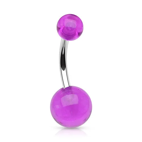 Rings Tulsa Body Jewelry Acrylic Belly Ring Rings Tulsa Body Jewelry Acrylic Belly Ring