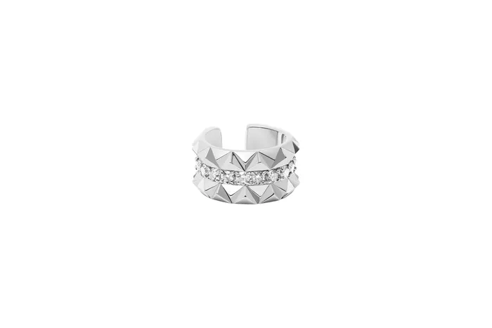 Rugged Combo Ear CuffWG White Dia 003ct RIEFE Earrings
