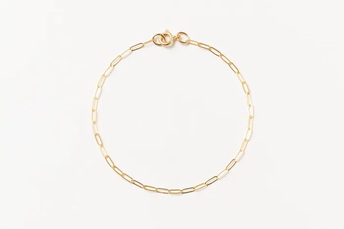 Sheena Marshall Jewelry Bracelets SAMPLE SALE Livy Link Bracelet Gold Fill