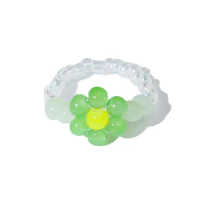shopsnackbreak Flower Power Ring in Melon Rings