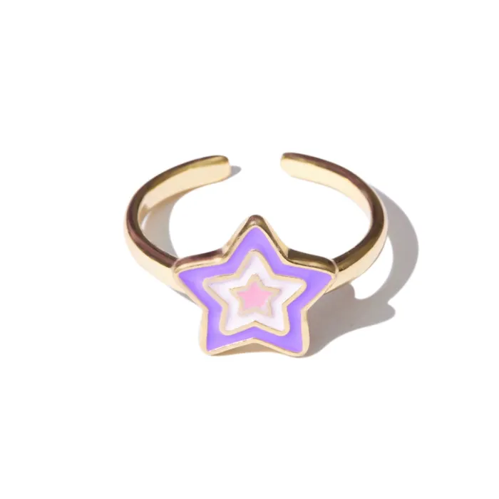 shopsnackbreak Rings Such a Star Ring in Lilac