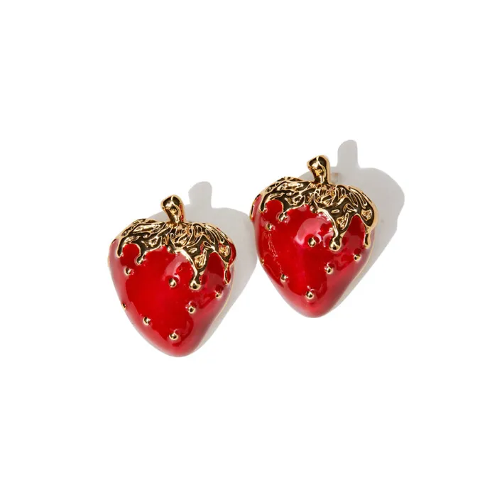 shopsnackbreak Strawberry Earrings Earrings